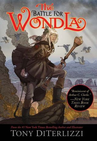 Book cover of The Battle for WondLa by Tony DiTerlizzi
