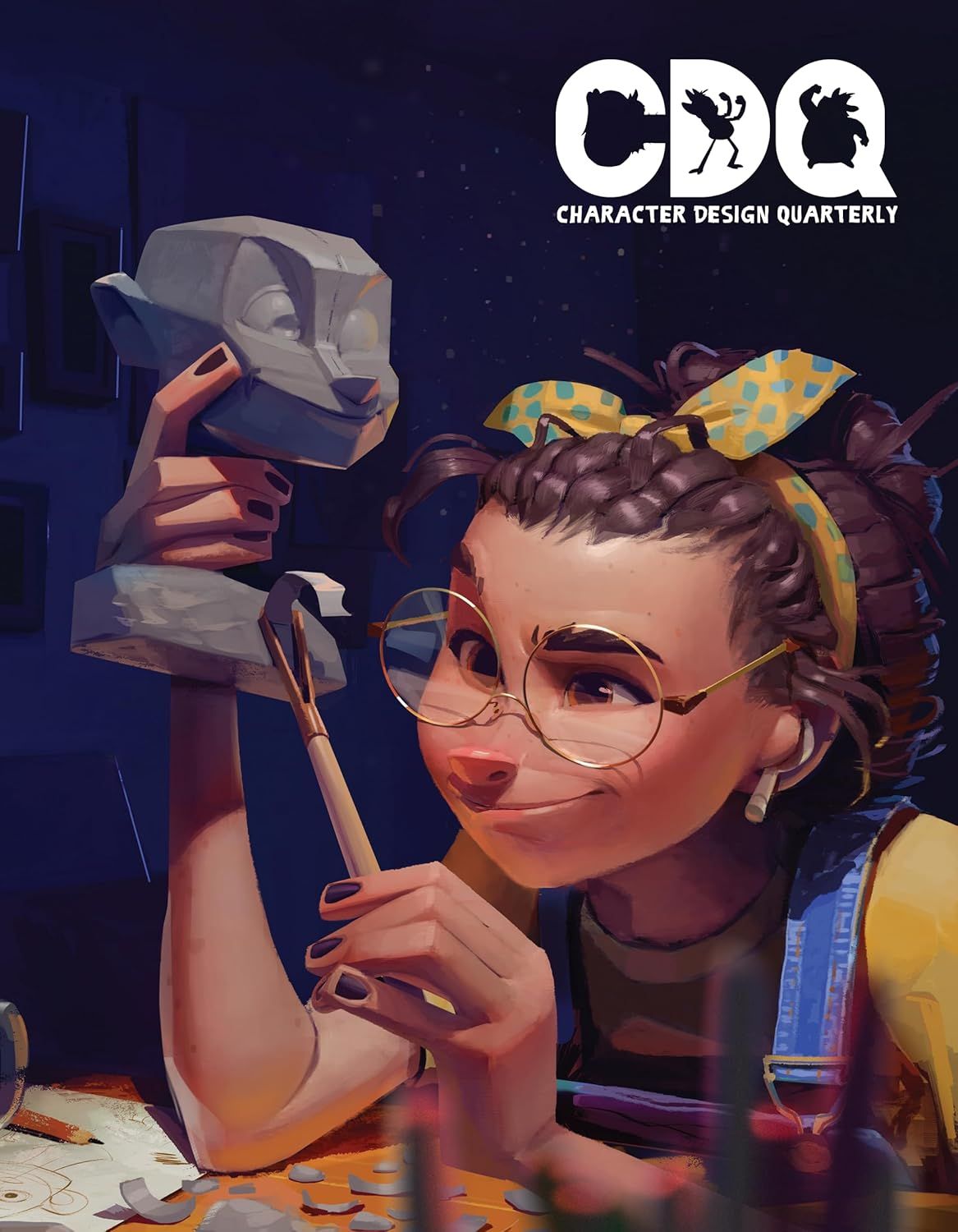 Book cover of Character Design Quarterly 29 by 3dtotal Publishing (Ed.)