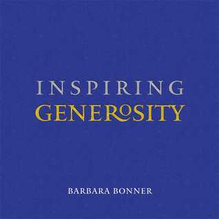 Book cover of Inspiring Generosity by Barbara Bonner