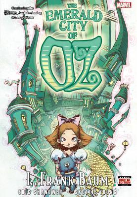 Book cover of Oz: The Emerald City Of Oz by Eric Shanower, L. Frank Baum (Text), Skottie Young (Illus.)