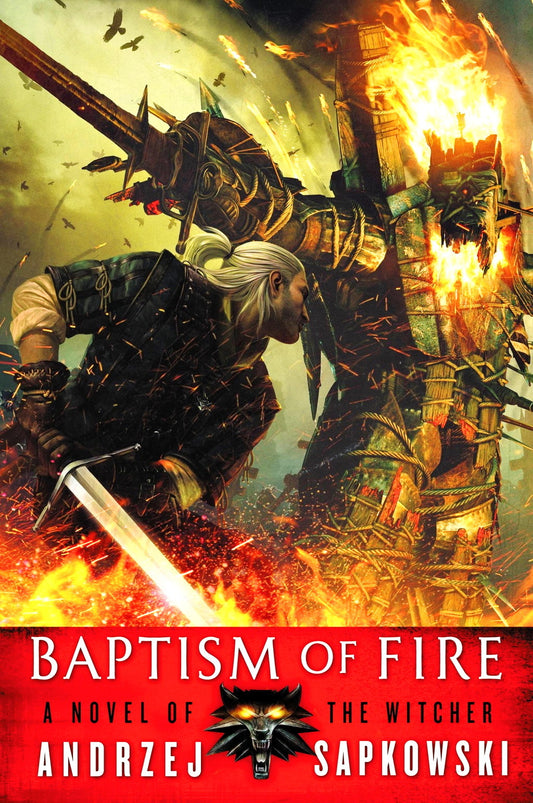 Book cover of Baptism Of Fire by Andrzej Sapkowski, David   French (Trans.)