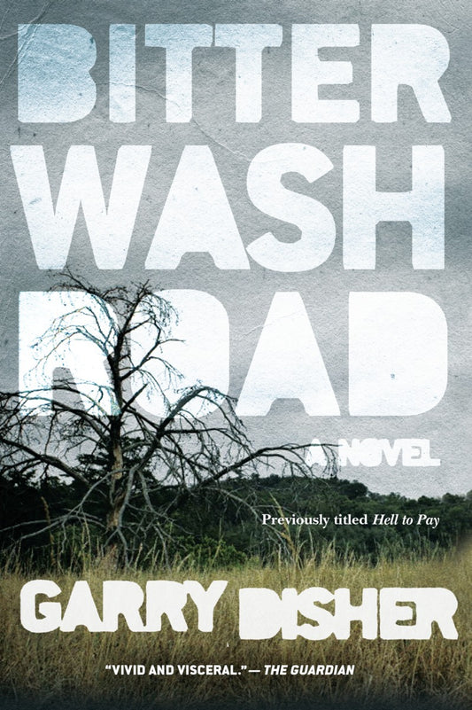 Book cover of Bitter Wash Road by Garry Disher
