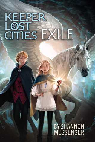 Book cover of Exile by Shannon Messenger