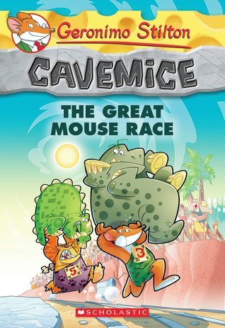 Book cover of The Great Mouse Race by Geronimo Stilton