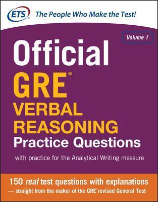Book cover of Official GRE Verbal Reasoning Practice Questions by Educational Testing Service