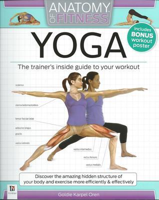 Book cover of Anatomy Of Fitness: Yoga: The Trainer's Inside Guide To Your Workout by Goldie Karpel Oren, Erica Gordon-Mallin (Ed.), Lana Russo (Model), Cori D. Cohen (Nutritiion Writer), Hector Aiza (Illus.)