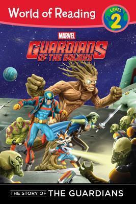 Book cover of Guardians Of The Galaxy: The Story Of The Guardians by Palacios, Tomas Palacios