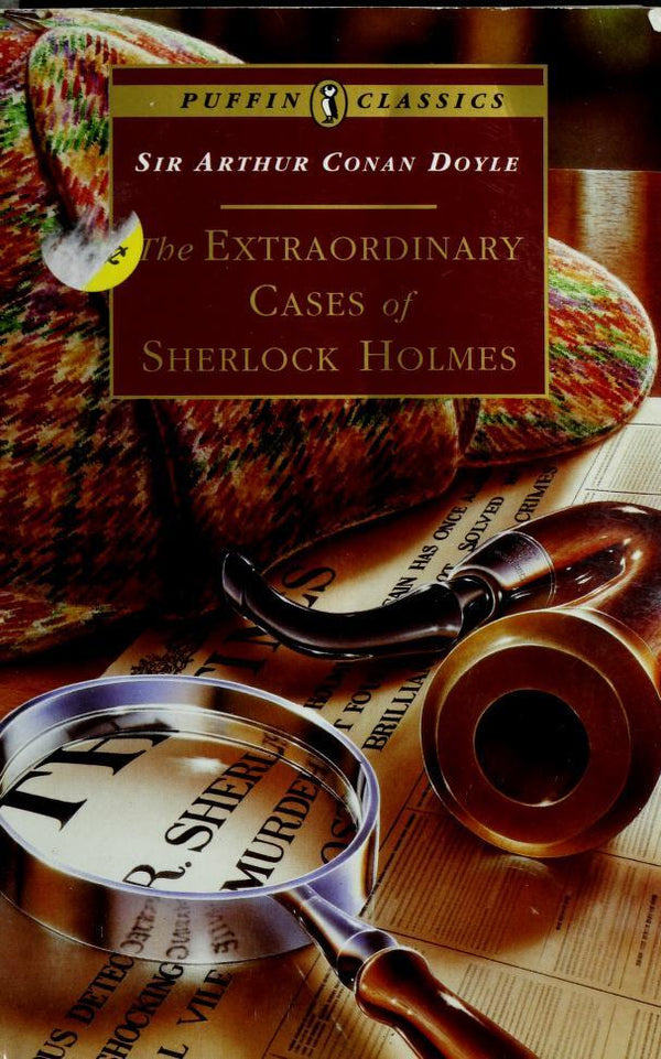 Book cover of The Extraordinary Cases of Sherlock Holmes by Arthur Conan Doyle