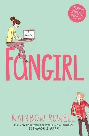 Book cover of Fangirl by Rainbow Rowell