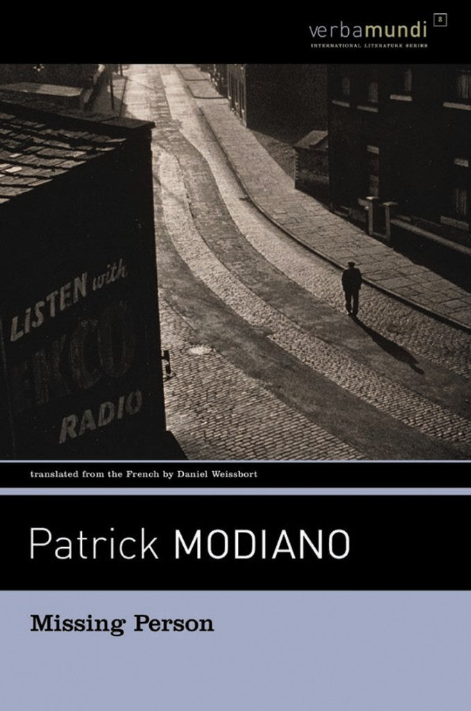 Book cover of Missing Person by Patrick Modiano, Daniel Weissbort (Trans.)