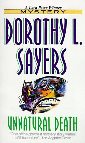 Book cover of Unnatural Death by Dorothy L. Sayers