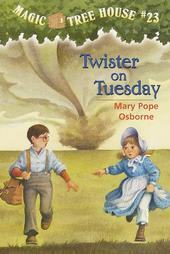 Book cover of Twister On Tuesday by Mary Pope Osborne, Salvatore Murdocca (Illus.)