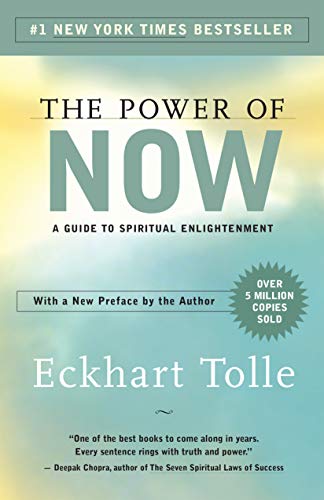 Book cover of The Power Of Now: A Guide To Spiritual Enlightenment by Eckhart Tolle