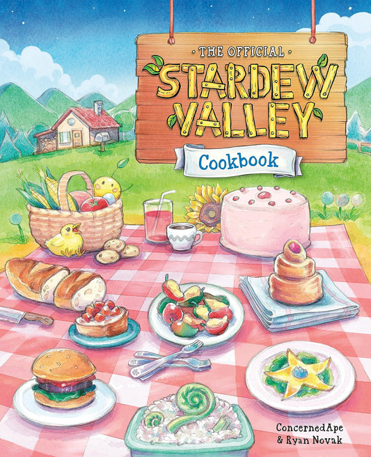 Book cover of The Official Stardew Valley Cookbook by ConcernedApe, Ryan Novak
