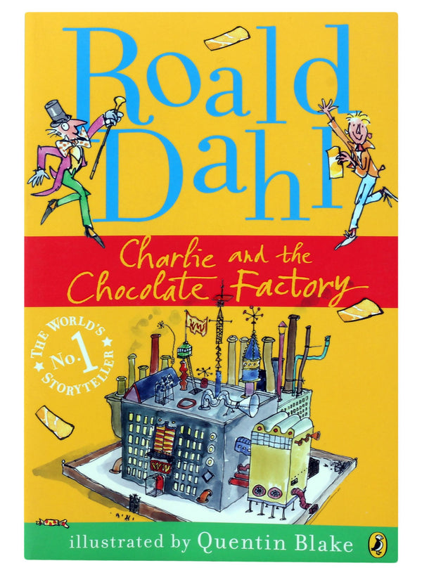 Book cover of Charlie And The Chocolate Factory by Roald Dahl