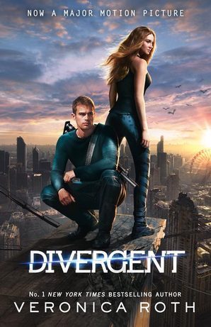 Book cover of Divergent by Veronica Roth