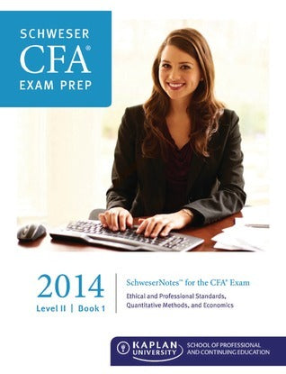 Book cover of Schweser CFA Notes Level 2, 2014, #1 by Kaplan Schweser