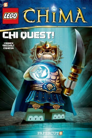 Book cover of Chi Quest! by Yannick Grotholt, Comicon (Illustrations)