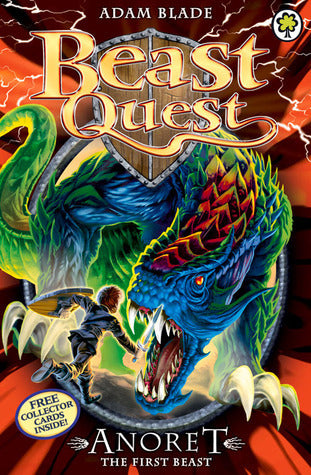 Book cover of Anoret The First Beast by Adam Blade