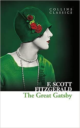 Book cover of The Great Gatsby by F. Scott Fitzgerald