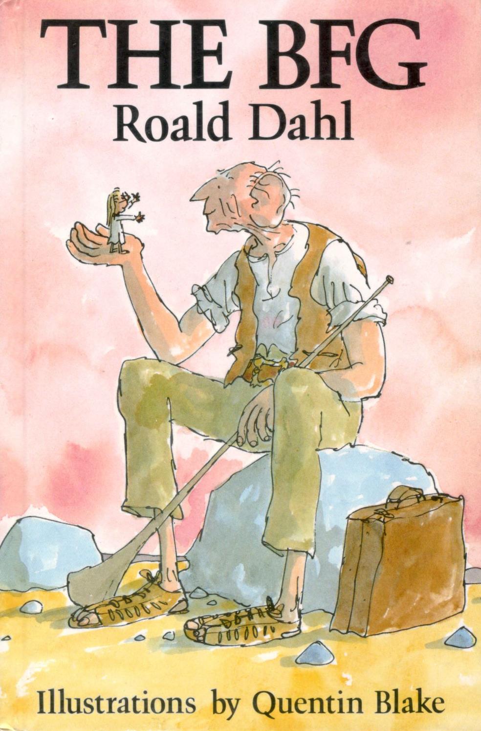 Book cover of The BFG by Roald Dahl, Quentin Blake (Illus.)