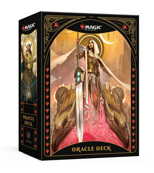 Book cover of The Magic: The Gathering Oracle Deck: A 52-Card Deck And Guidebook by Magic: The Gathering