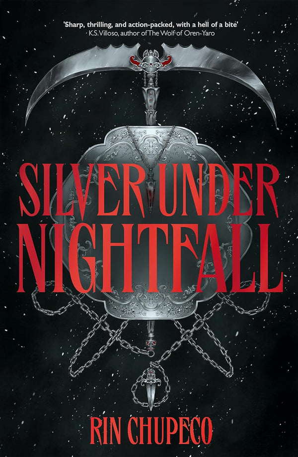Book cover of Silver Under Nightfall by Rin Chupeco