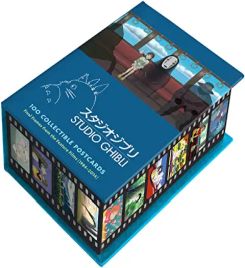 Book cover of Studio Ghibli: 100 Collectible Postcards