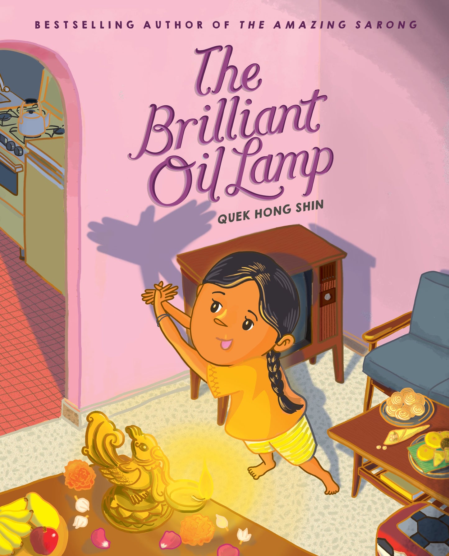Book cover of The Brilliant Oil Lamp by Quek Hong Shin