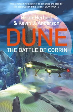 Book cover of The Battle Of Corrin by Brian; Kevin J.Anderson Herbert, Kevin J. Anderson