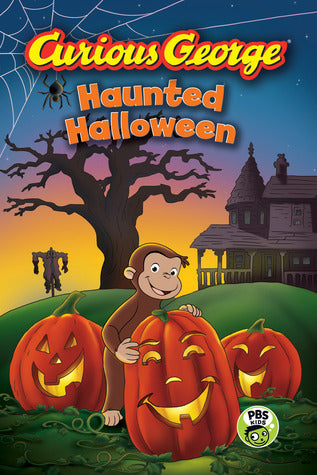 Book cover of Curious George Haunted Halloween by H.A. Rey