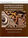 Book cover of Materials Science And Engineering: An Introduction by William D. Callister Jr.