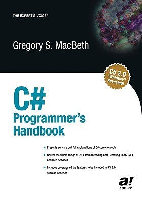 Book cover of C# Programmer's Handbook by Gregory S. MacBeth
