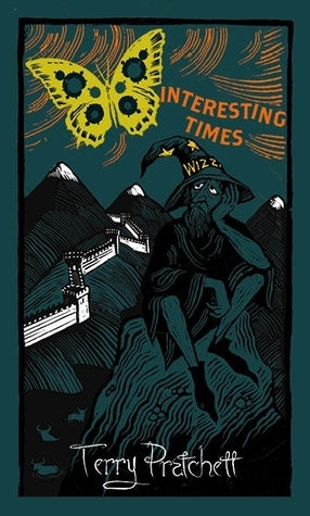 Book cover of Interesting Times by Terry Pratchett