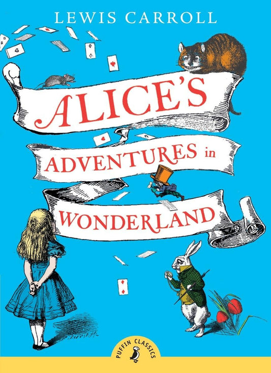 Book cover of Alice's Adventures in Wonderland by Lewis Carroll, Chris Riddell (Introduction)