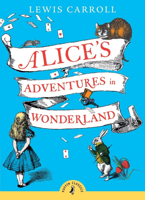 Book cover of Alice's Adventures in Wonderland by Lewis Carroll, Chris Riddell (Introduction)