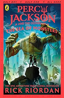 Book cover of The Sea Of Monsters by Rick Riordan