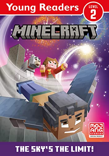 Book cover of Minecraft Young Readers: The Sky’s The Limit! by Mojang AB