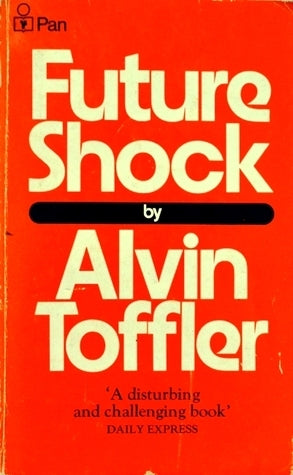 Book cover of Future Shock by Alvin Toffler