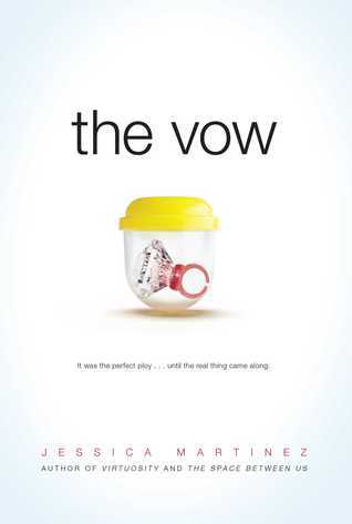 Book cover of The Vow by Jessica Martinez