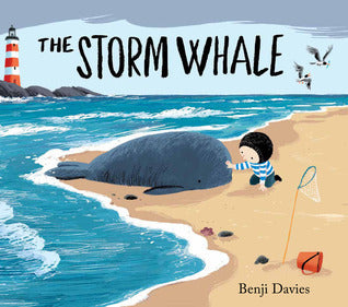 Book cover of The Storm Whale by Benji Davies