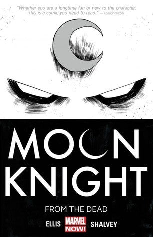 Book cover of Moon Knight, Vol. 1: From the Dead by Warren Ellis, Declan Shalvey (Artist)