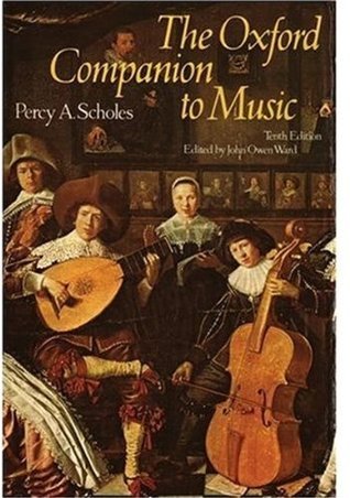 Book cover of The Oxford Companion to Music by Percy Alfred Scholes