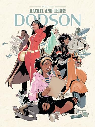 Book cover of Art of Rachel and Terry Dodson by Terry Dodson (Artist), Rachel Dodson (Contrib.), John Fleskes (Introduction)