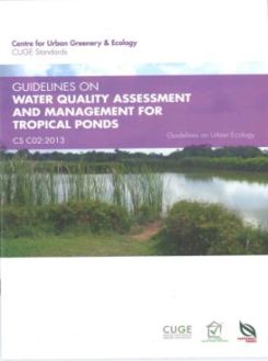 Book cover of Guidelines on Water Quality Assessment and Management for Tropical Ponds