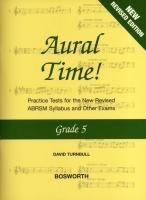 Book cover of David Turnbull: Aural Time - Grade 5 by David Turnbull