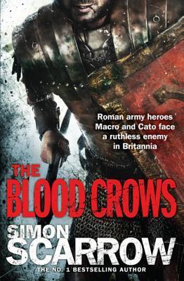 Book cover of The Blood Crows by Simon Scarrow