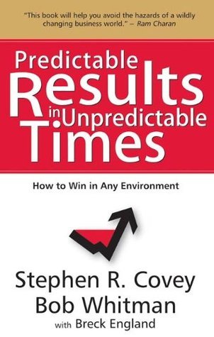 Book cover of Predictable Results In Unpredictable Times by Stephen R. Covey