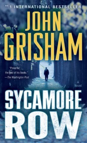 Book cover of Sycamore Row by John Grisham