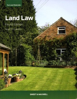 Book cover of Land Law by Nigel P. Gravells